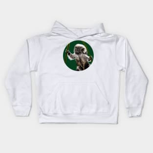 Baby cotton-top tamarin Kids Hoodie